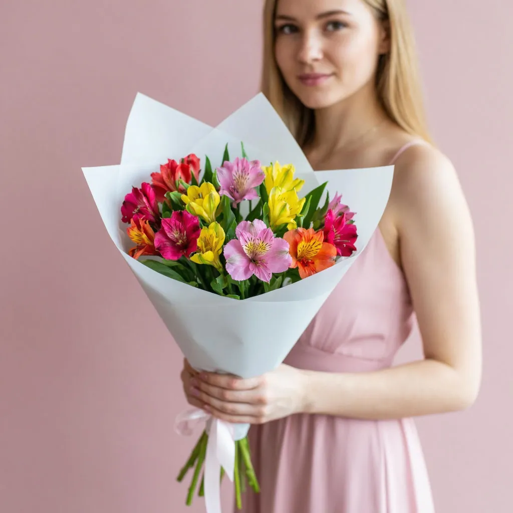 Альстромерии Микс